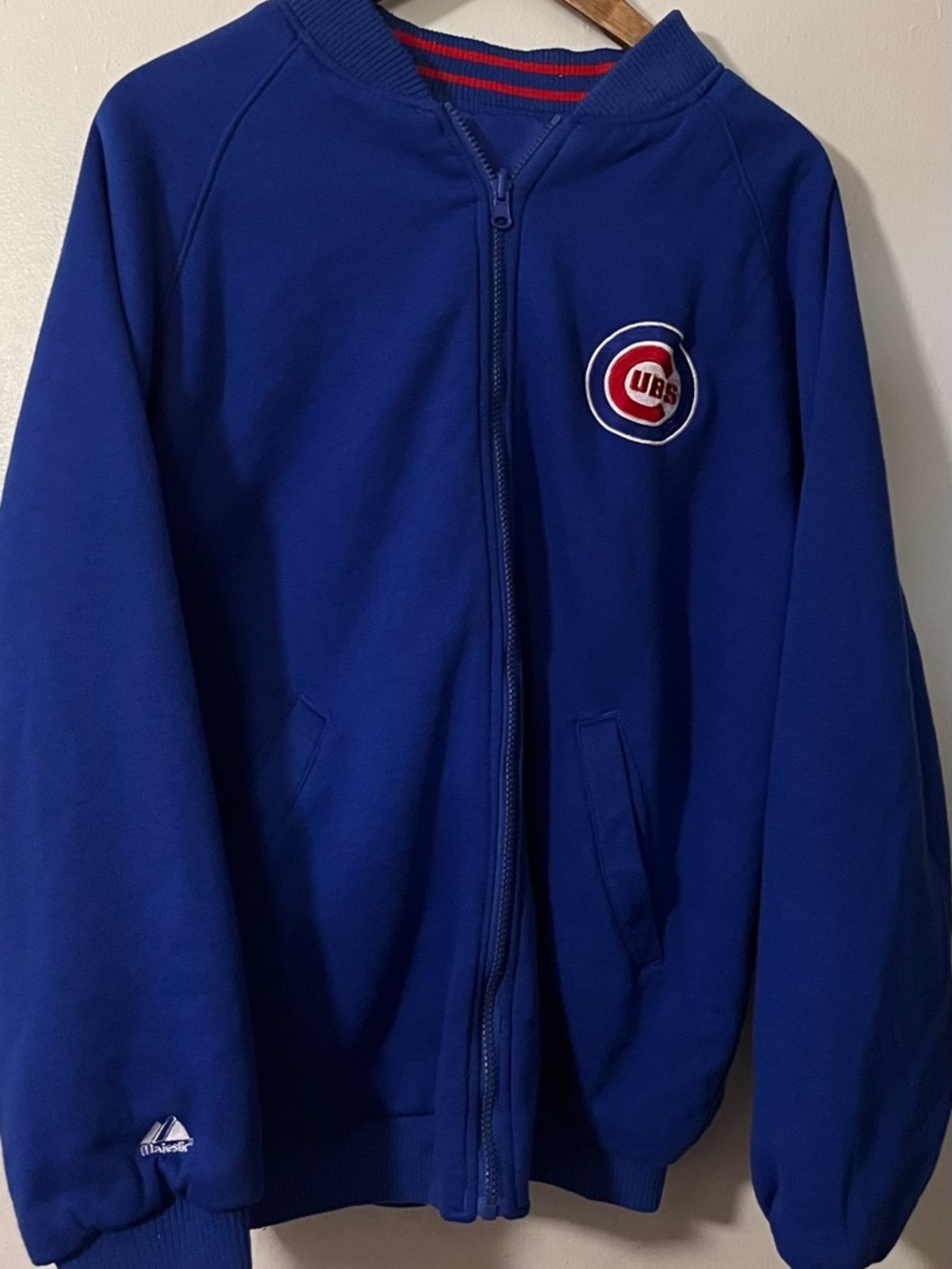 MLB Kids Chicago Cubs Royal Blue Full-Zip Jacket